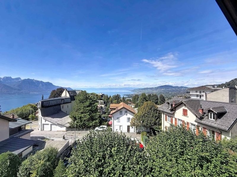 EINE CHARMANTE WOHNUNG AUF DEN GIPFELN VON MONTREUX - 1