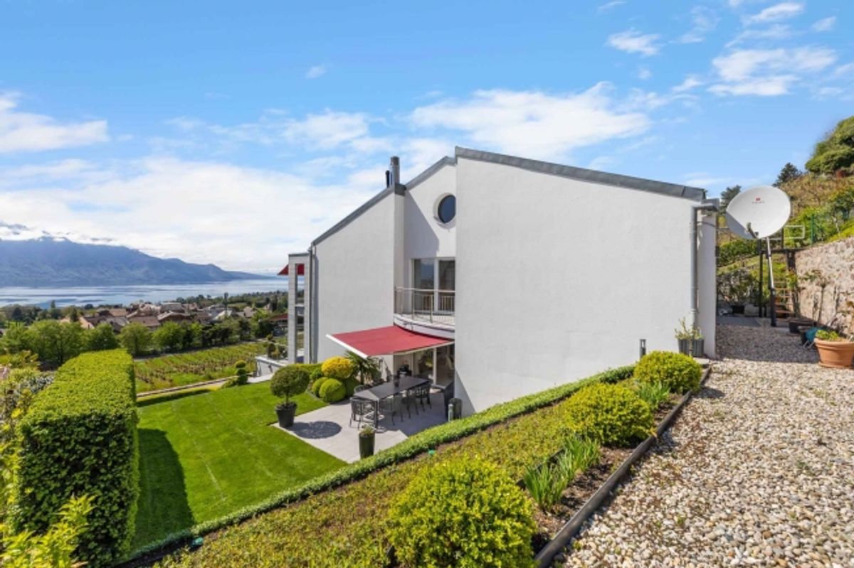 Elegantes, zeitgenössisches Anwesen mit Panoramablick auf den Genfersee - 12