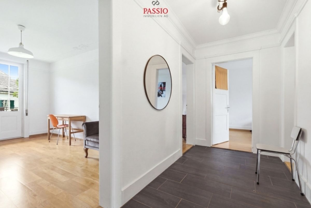 Altbaucharme in Bern – 3-Zimmer-Wohnung mit grosszügiger Laube - 3