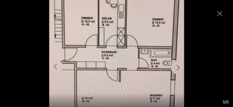 SCHÖNE 3.5-ZIMMER-WOHNUNG MIT BALKON NAHE ROSENGARTEN! - 9