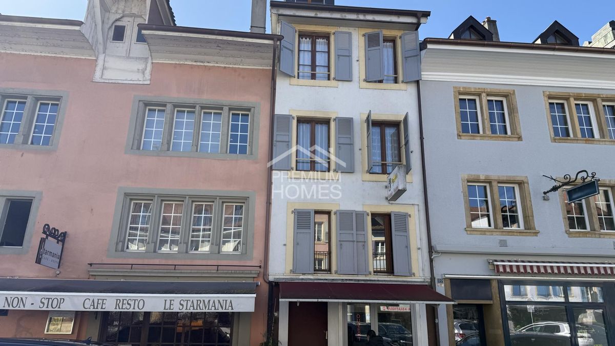 Immeuble de rendement avec 6 appartements et un commerce - 0