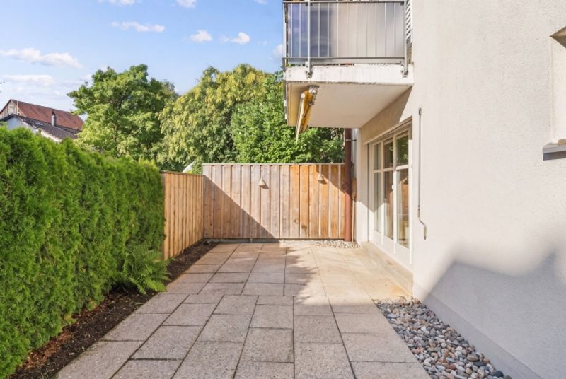 3.5-Zimmer-Gartenwohnung mit Cheminée in Jonen - 5