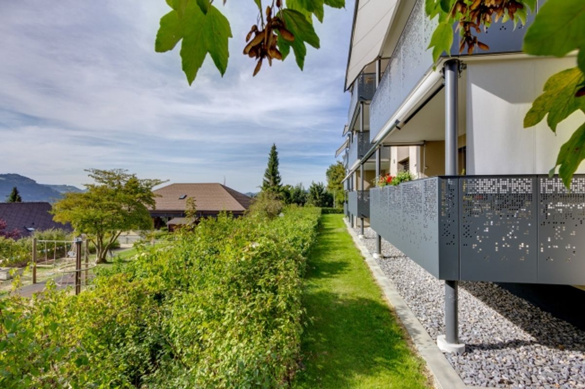 Die Berner Alpen vor dem Fenster und das Aaretal zu Füssen… - 0