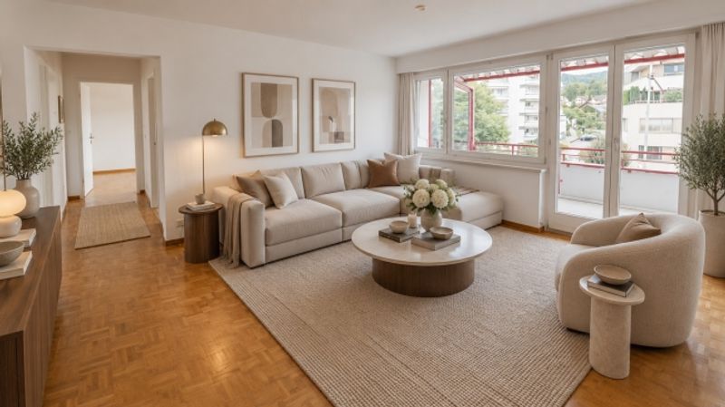 Helle 4-Zimmer-Wohnung im 2. OG  ruhig wohnen in Uetikon am See | BEFRISTET - 1