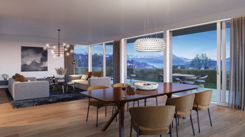 Städtisch, luxuriös Wohnen mit Aussicht und Garten - 1