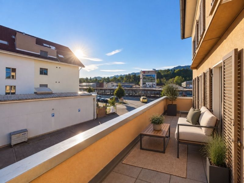 Sanfte Aussicht in Schüpfheim, Fünf Schlafzimmer für viel Platz, Renoviertes Traditionsgebäude mit Balkon - 9