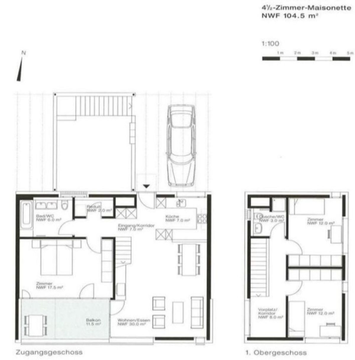 4½ ZI-WOHNUNG IN LUZERN, MÖBLIERT, TEMPORÄR - 7