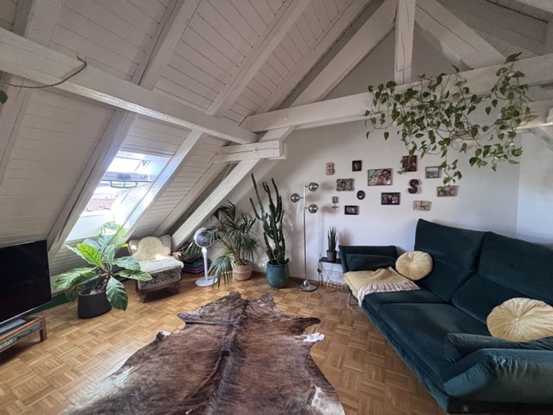 3½ ZIMMER-ATTIKAWOHNUNG IN ZÜRICH - KREIS 3 WIEDIKON, MÖBLIERT, TEMPORÄR - 2