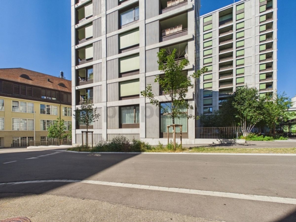 Kompaktes Raumwunder nahe dem Rheinfall Neuwertige Kochinsel, En-Suite-Bad, Waschturm und Bahnhof in 50 m - 7