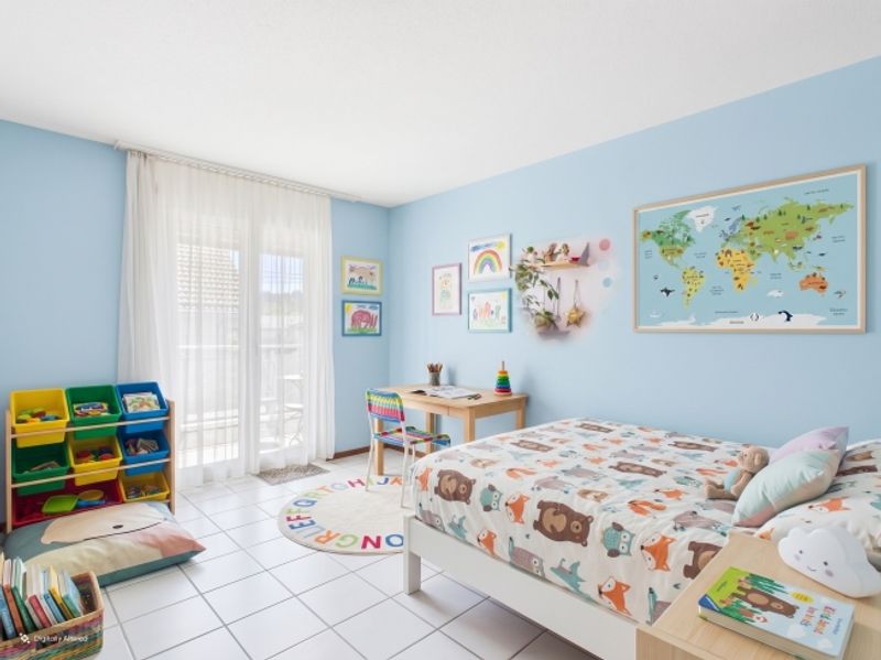 Fussbodenheizung für angenehmes Wohnklima, Vier Schlafzimmer, Ruhige und familienfreundliche Lage - 6