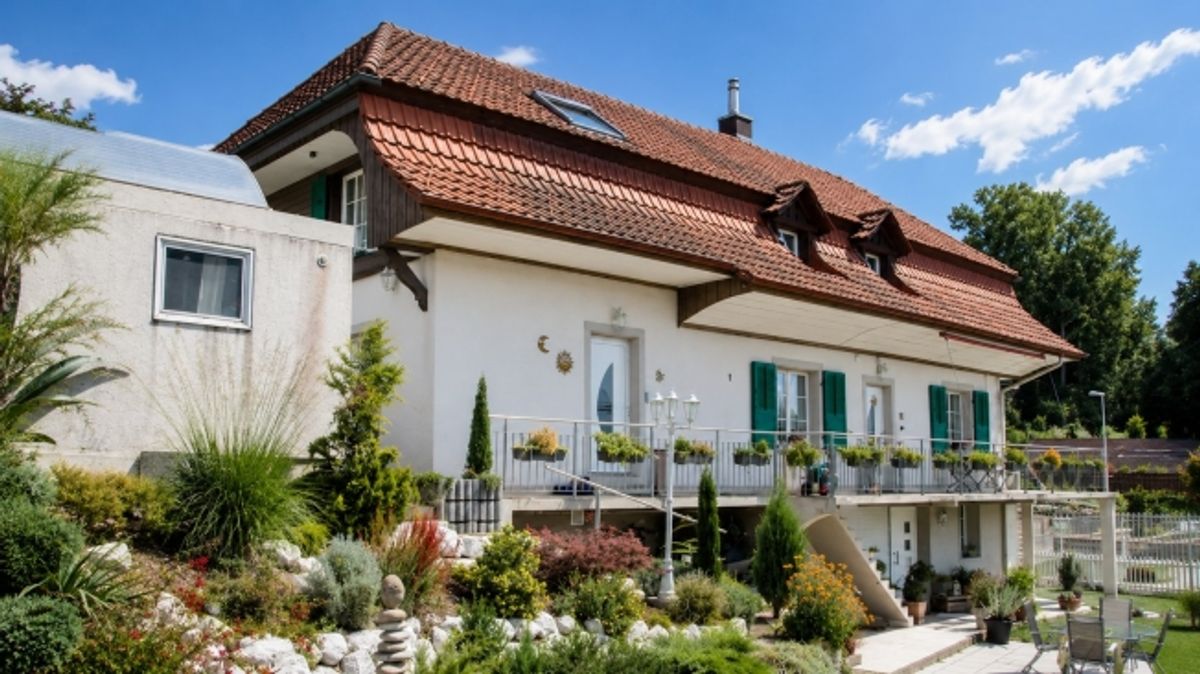 Gemütliches Zuhause mit eigenem Sitzplatz und Waschturm - 4