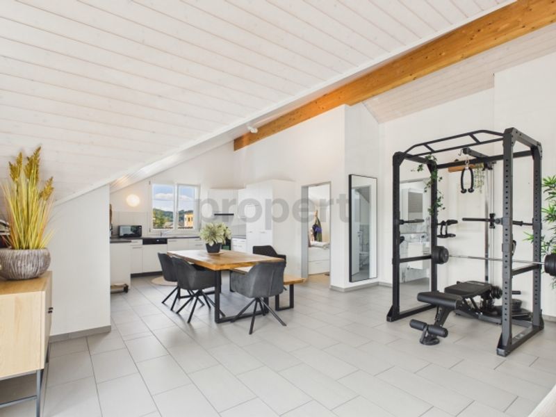 Helle 4.5-Zimmer-Dachwohnung mit 2 Bädern & Parkplätzen inklusive - 5
