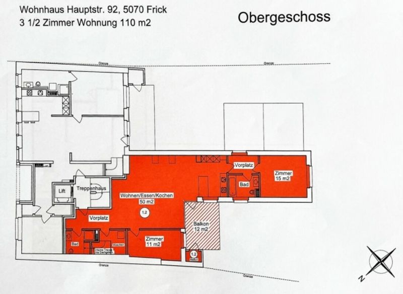 3 1/2 Zimmer-Wohnung im 1. OG - 13