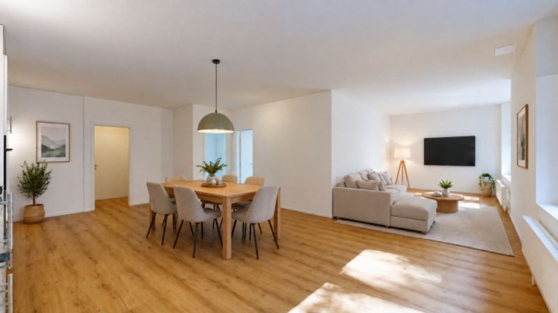 Erstbezug nach Neuausbau - grosszügige 3.5-Zimmerwohnung mit offenem Wohnkonzept - 1