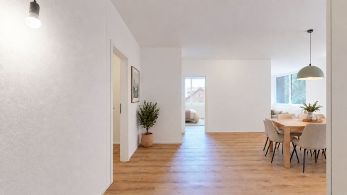 Erstbezug nach Neuausbau - grosszügige 3.5-Zimmerwohnung mit offenem Wohnkonzept - 5