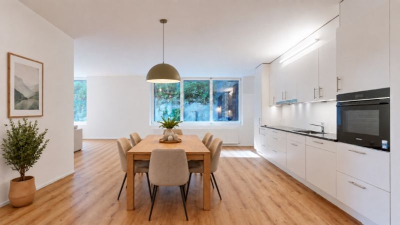 Erstbezug nach Neuausbau - grosszügige 3.5-Zimmerwohnung mit offenem Wohnkonzept - 3