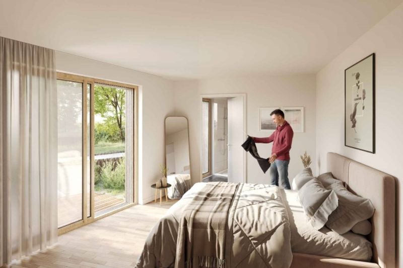 Neuentwicklung Geräumige 4,5-Zimmer-Wohnung im 2. Stock mit privatem Garten im Erdgeschoss. - 4