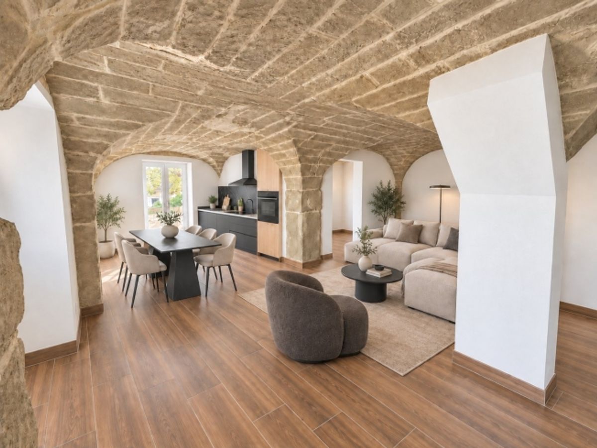 Neue Wohnung – 3,5 Zimmer mit Gewölben und einer Terrasse von 48 m² - 0