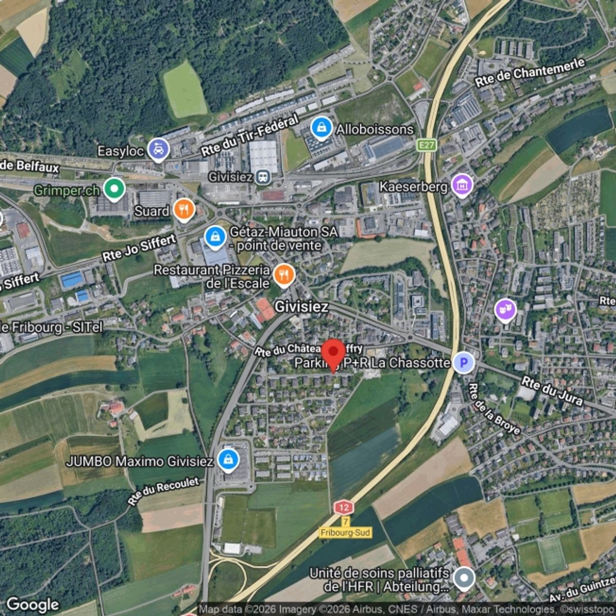 Givisiez – Neue Wohnung mit 4,5 Zimmern und Balkon von 22,4 m² - 1