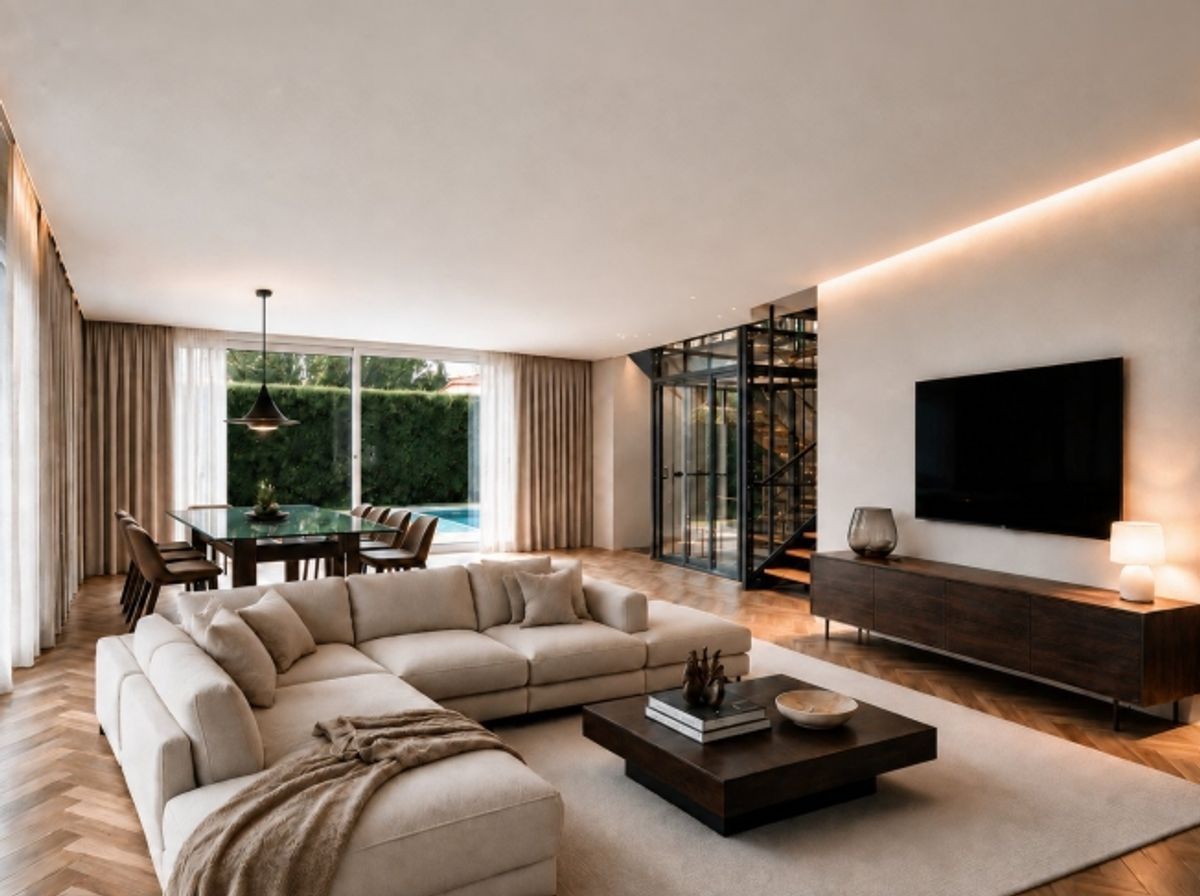 Kilchbergs Split-Level-Highlight Luxus-Haus mit Pool, Smart-Home & maximalem Wow-Effekt - 1