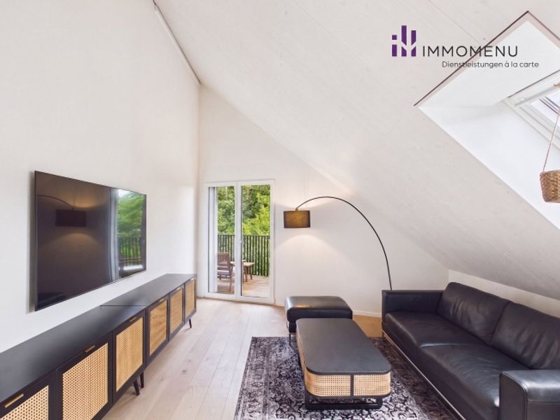 Moderne 2.5-Zimmer-Attikawohnung mit Weitsicht in Oberweningen - 9