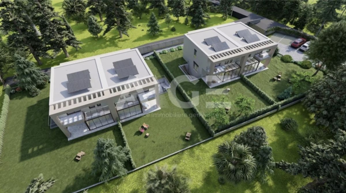 Grand-Saconnex – Letzte verbliebene, energieeffiziente zeitgenössische Villen - 7