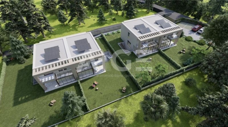 Grand-Saconnex – Letzte verbliebene, energieeffiziente zeitgenössische Villen - 8