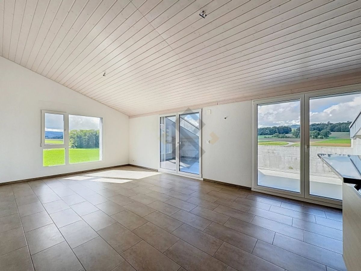 Schöne 4.5-Zimmer-Attikawohnung in Fétigny - 1