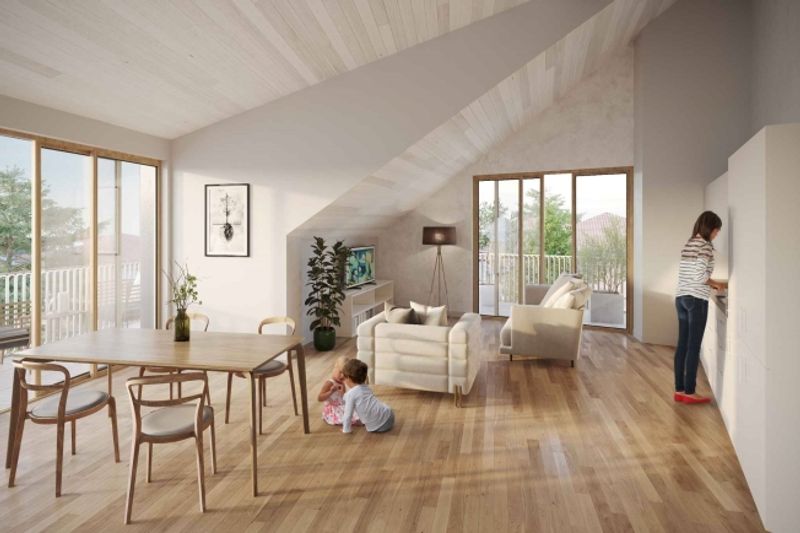 NEUE 4,5-Zimmer-Wohnung im ersten Stock mit großzügigem Balkon und privatem Garten - 4