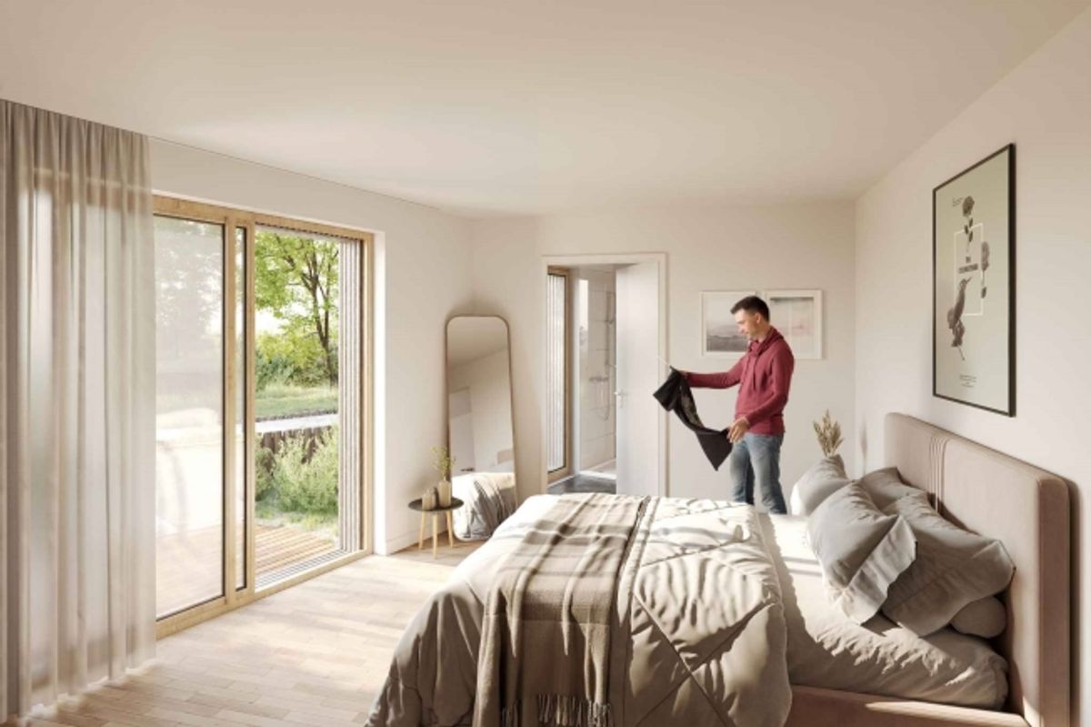 NEUE 4,5-Zimmer-Wohnung im ersten Stock mit großzügigem Balkon und privatem Garten - 4