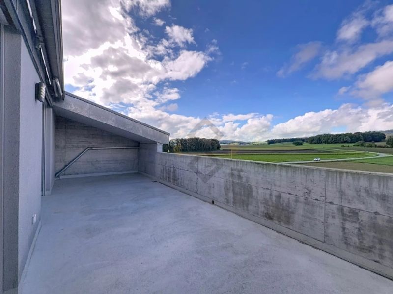 Schöne 4.5-Zimmer-Attikawohnung in Fétigny - 12