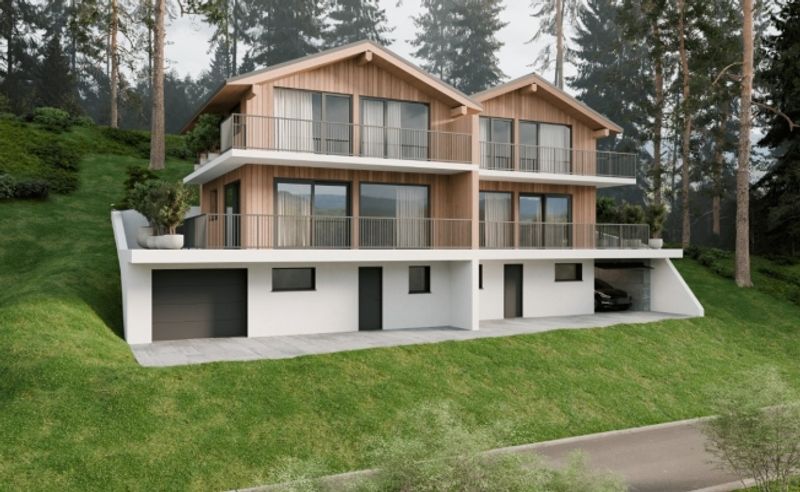 Chalet mitoyen contemporain sur plan  5,5 pièces à Euseigne (Hérémence) - 7
