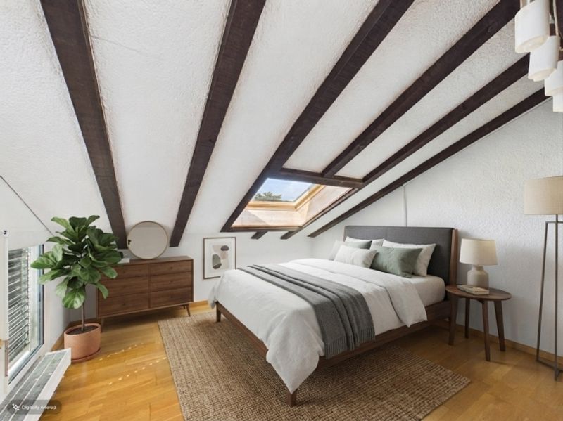Maisonette-Traum auf zwei Ebenen Renoviert mit Fussbodenheizung, Balkone und Einstellhallenplatz - 5