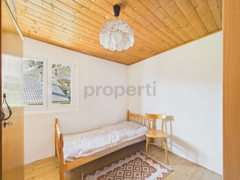 Casa unifamiliare con torba, giardino,vista panoramica RESIDENZA PRIMARIA E SECONDARIA IN VAL CALANCA - 11