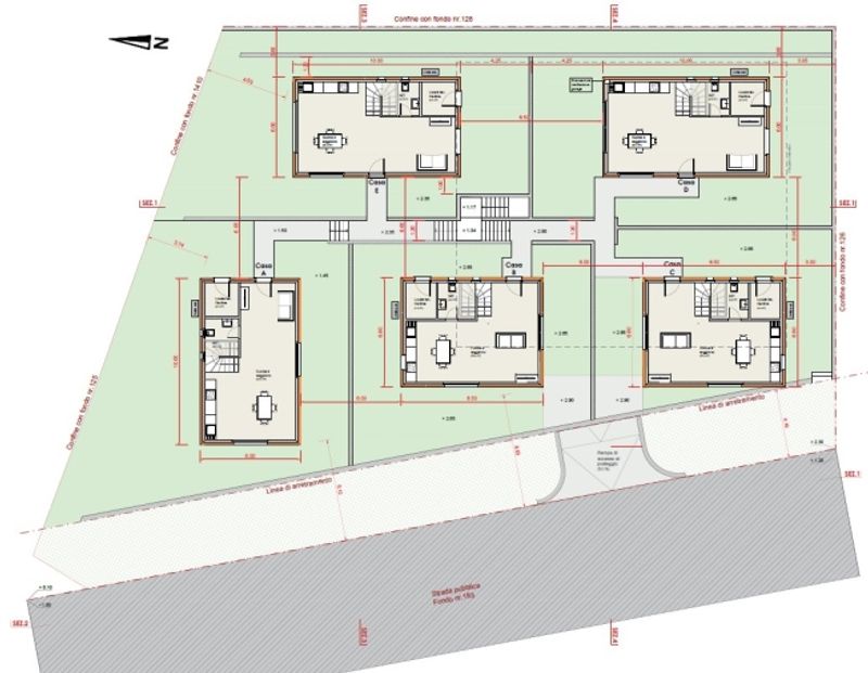 Villetta indipendente in prossima edificazione a Cadenazzo in nuovo complesso residenziale - 4