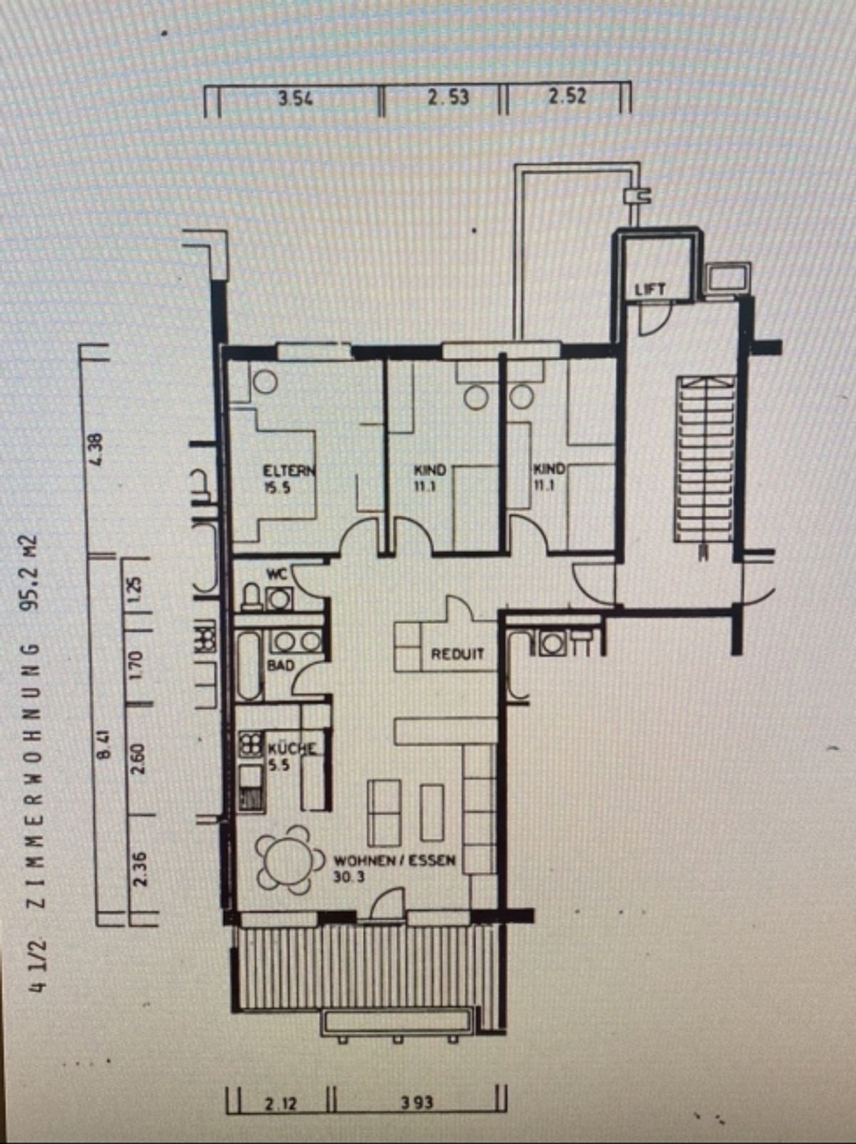4½ ZI-WOHNUNG IN VOLKETSWIL (ZH), MÖBLIERT, TEMPORÄR - 9
