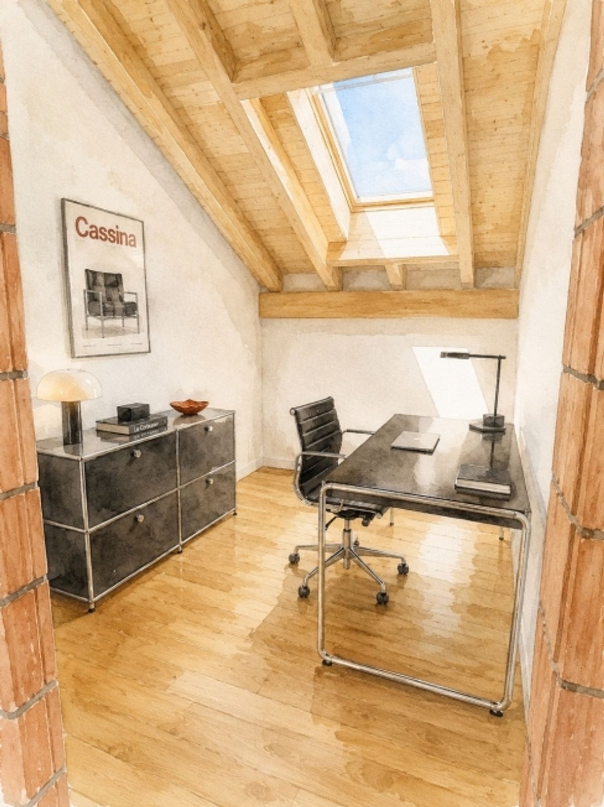 BAUPROJEKT "FLURA" WOHNUNG DACHGESCHOSS - 2