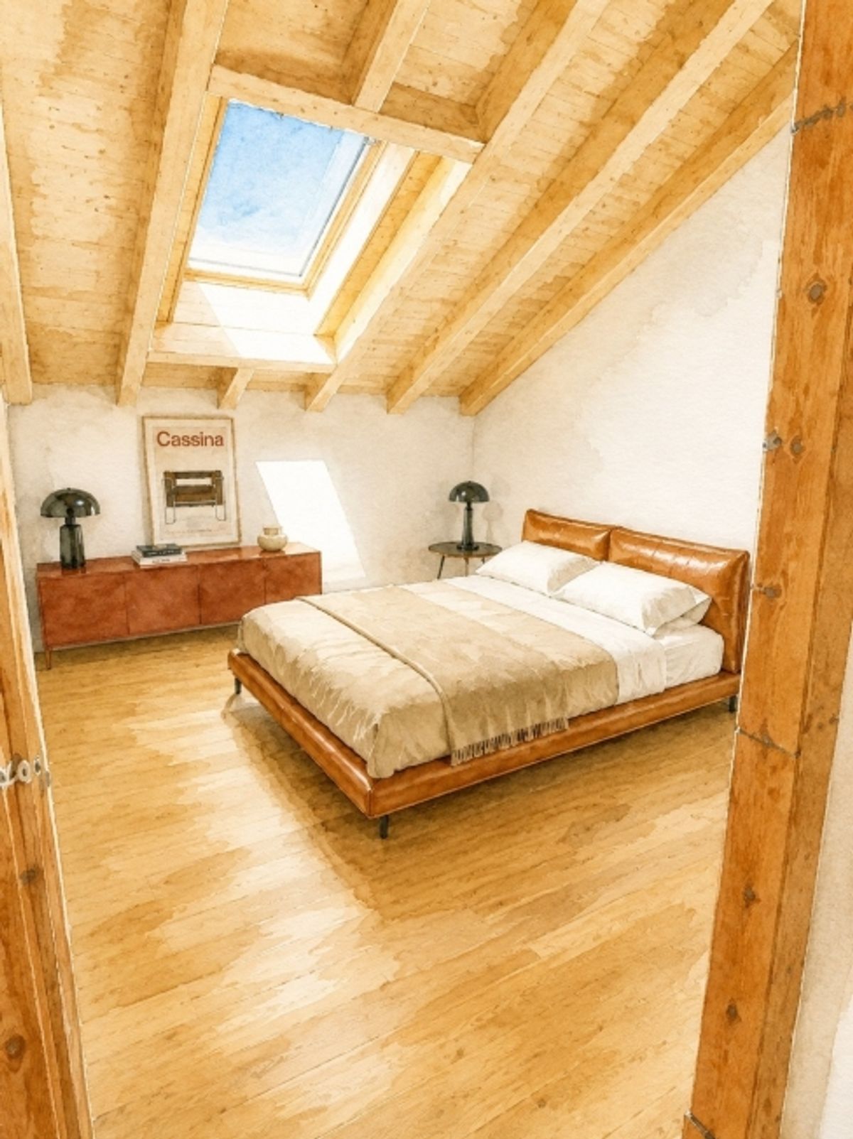 BAUPROJEKT "FLURA" WOHNUNG DACHGESCHOSS - 1