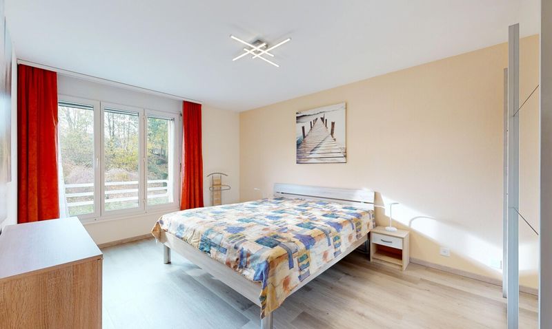 160 m² Wohnung mit 5.5 Zimmern, Garage und freier Grünsicht - 5
