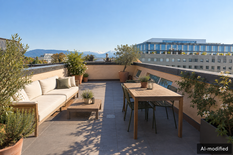 Top-Floor Apartment with rooftop in Petit-Saconnex - 1