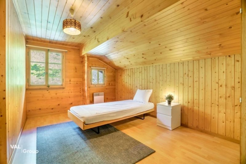 Gemütliche Dachwohnung mit Aussicht in Staldenried - 4