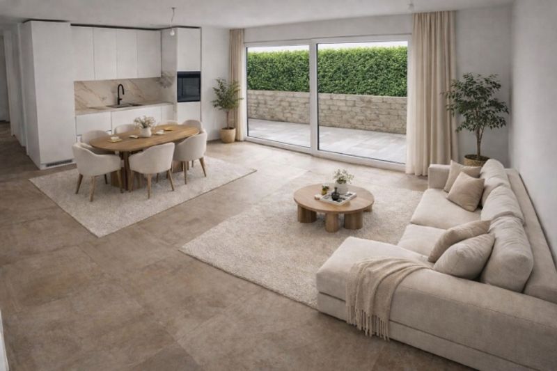 NEUBAU AN TOPLAGE MIT GROSSZÜGIGEM SITZPLATZ (40 M²) SOWIE EIGENER WASCHKÜCHE UND KELLER (17,4 M²). DIE WOHNUNG KANN AUF WUNSCH AUCH MÖBLIERT GEMIETET WERDEN. - 2