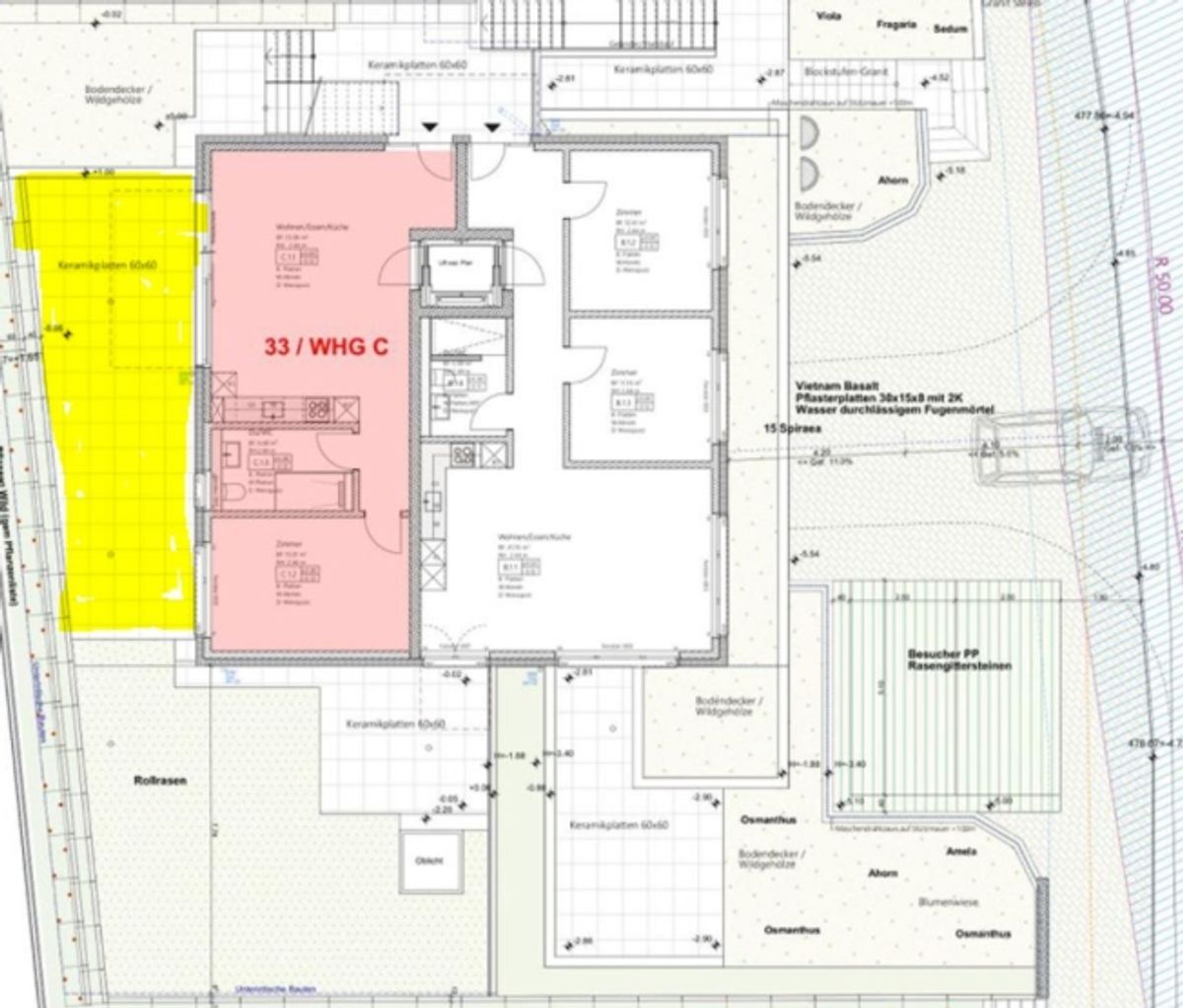 NEUBAU AN TOPLAGE MIT GROSSZÜGIGEM SITZPLATZ (40 M²) SOWIE EIGENER WASCHKÜCHE UND KELLER (17,4 M²). DIE WOHNUNG KANN AUF WUNSCH AUCH MÖBLIERT GEMIETET WERDEN. - 8