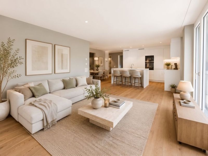Traumhafte 3.5 Zimmer-Wohnung im ersten Stock mit Aussicht - 2