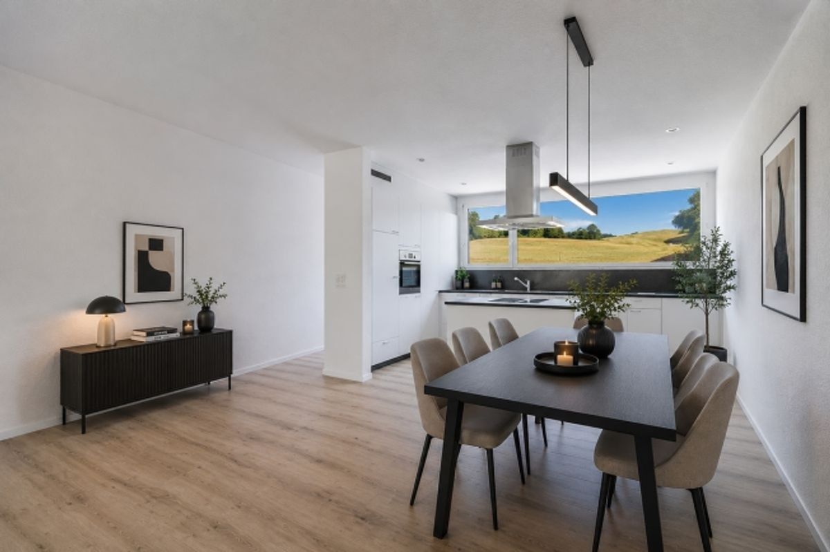 Geräumiges 4.5-Zimmer-Duplex mit Aussicht in Eschenbach - 1