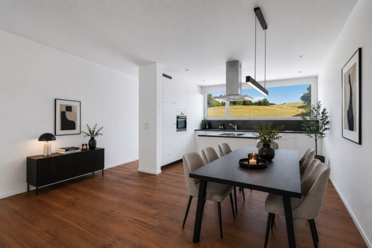 Geräumiges 4.5-Zimmer-Duplex mit Aussicht in Eschenbach - 2