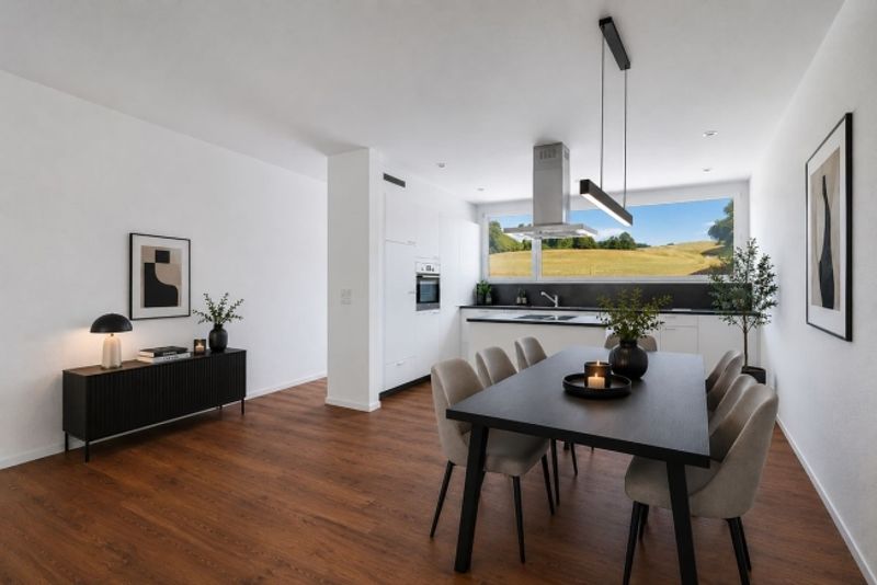 Geräumiges 4.5-Zimmer-Duplex mit Aussicht in Eschenbach - 3