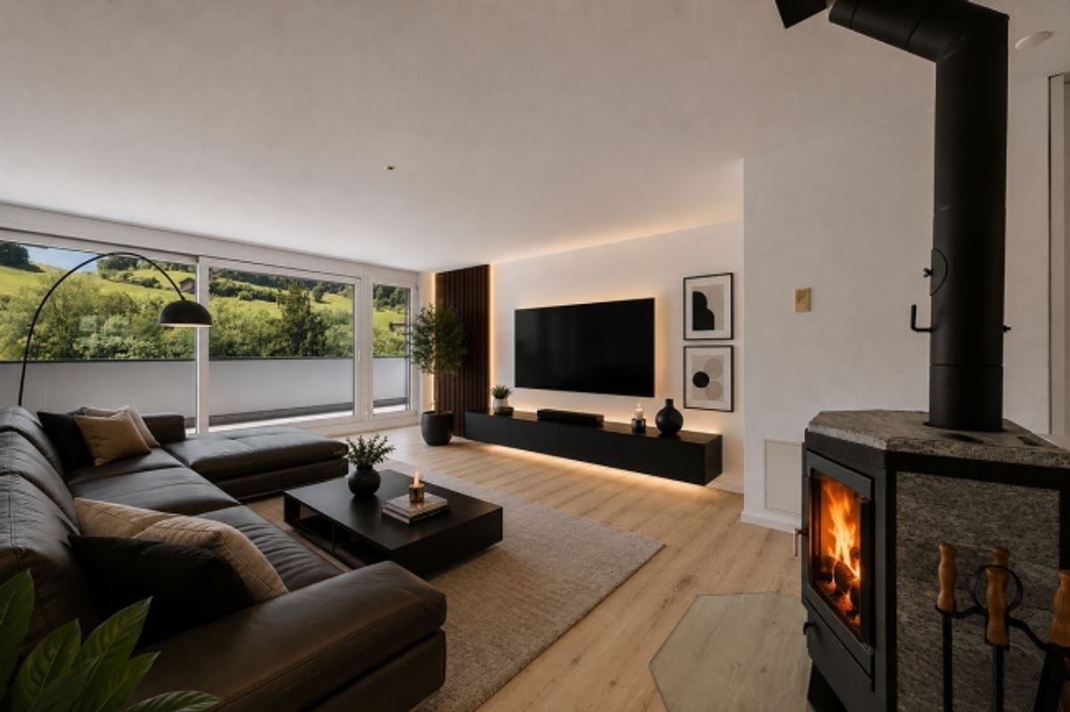 Geräumiges 4.5-Zimmer-Duplex mit Aussicht in Eschenbach - 4