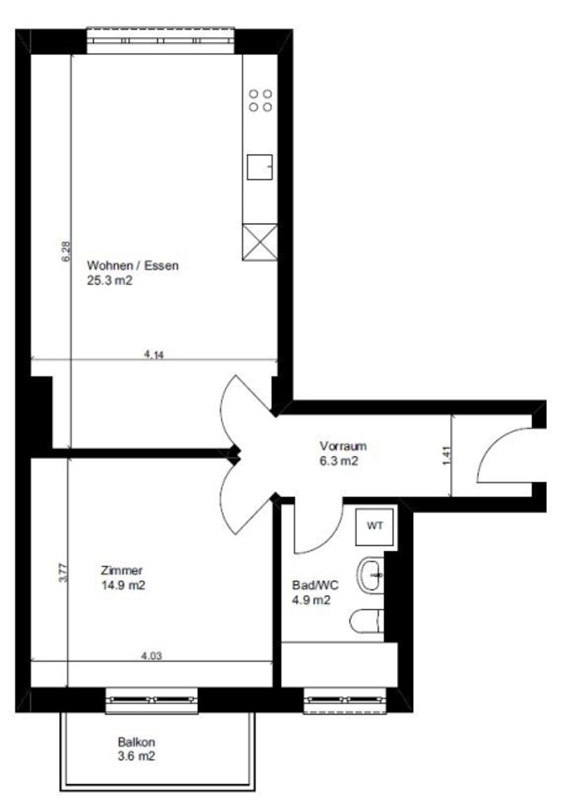 Wohnen im Herzen von Dietikon  modern, zentral und mit sonnigem Balkon - 2