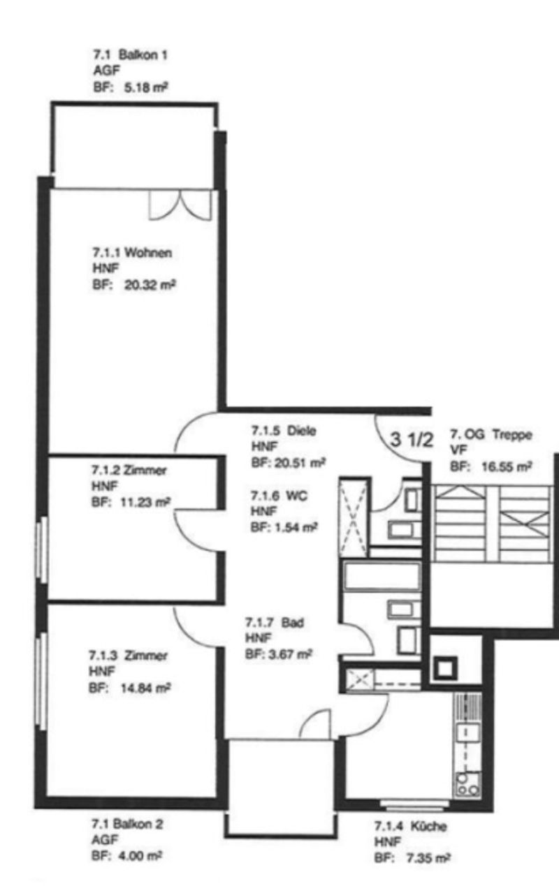 Zentrumsnahe 3.5-Zimmer-Wohnung - 9